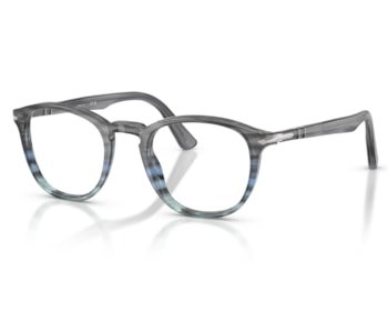 Óculos de Grau Persol Galleria Azul Translúcido PO3143V 1205-49