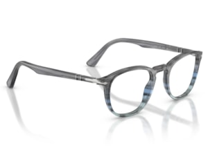 Óculos de Grau Persol Galleria Azul Translúcido PO3143V 1205-49