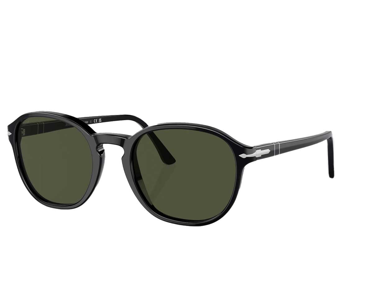 Óculos de Grau Persol Galleria Black PO3343S 9531-55