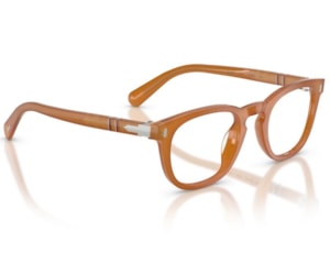 Óculos de Grau Persol Gianni Marrom Brilho PO3406V 1249-50