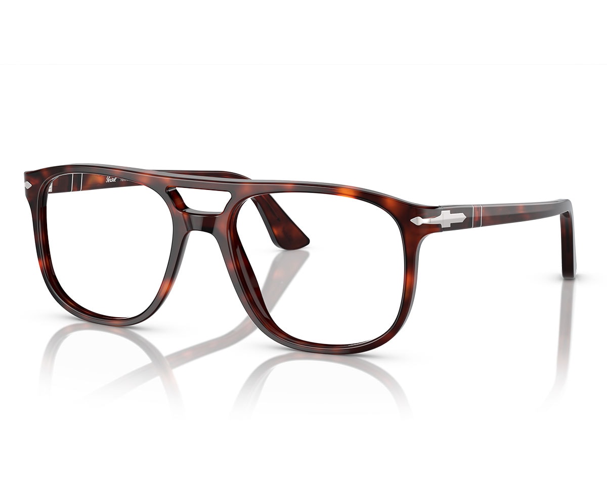 Óculos de Grau Persol Icona Striped Black PO3329V 1236-54