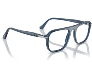 Óculos de Grau Persol Jacques Translúcido Denim Azul PO3359V 1197-53