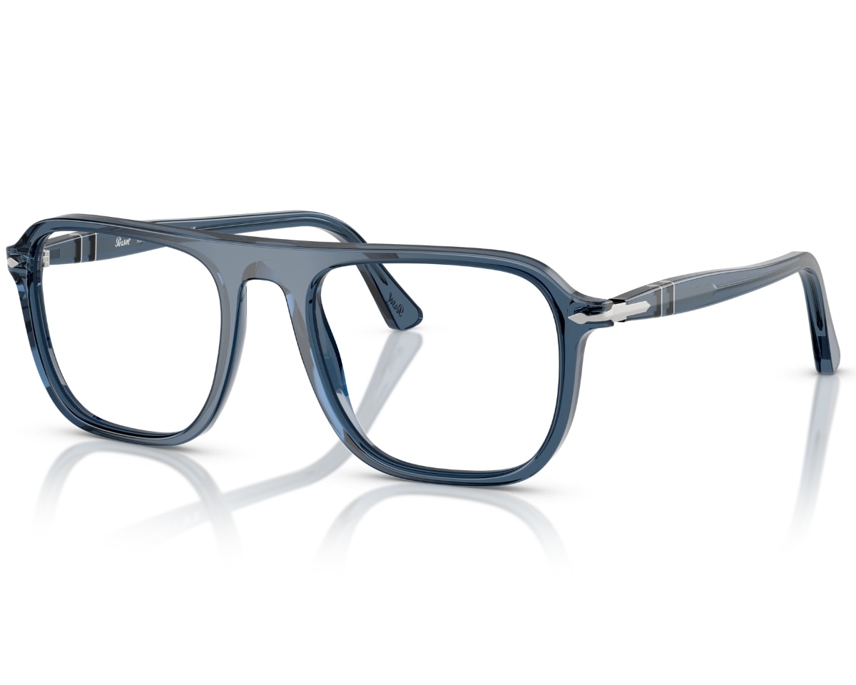 Óculos de Grau Persol Jacques Translúcido Denim Azul PO3359V 1197-53