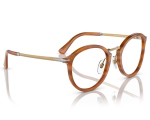 Óculos de Grau Persol Striped Brown PO3309V 960 51