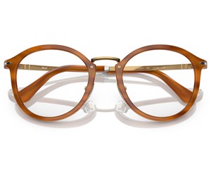 Óculos de Grau Persol Striped Brown PO3309V 960 51