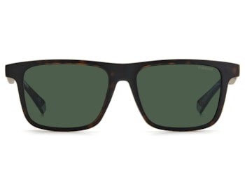 Óculos de Grau Polaroid Clip On Havana Fosco Polarizado PLD2131CS N9P-55