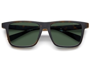 Óculos de Grau Polaroid Clip On Havana Fosco Polarizado PLD2131CS N9P-55