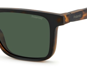 Óculos de Grau Polaroid Clip On Havana Fosco Polarizado PLD2131CS N9P-55