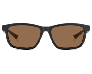 Óculos de Grau Polaroid Clip On Preto Fosco Polarizado PLD2147CS 003-55