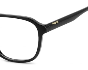 Óculos de Grau Polaroid Contemporary Preto Brilho PLD D625 807-54