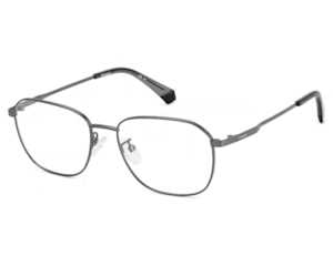 Óculos de Grau Polaroid Contemporary Rutênio PLDD454/G R80-54