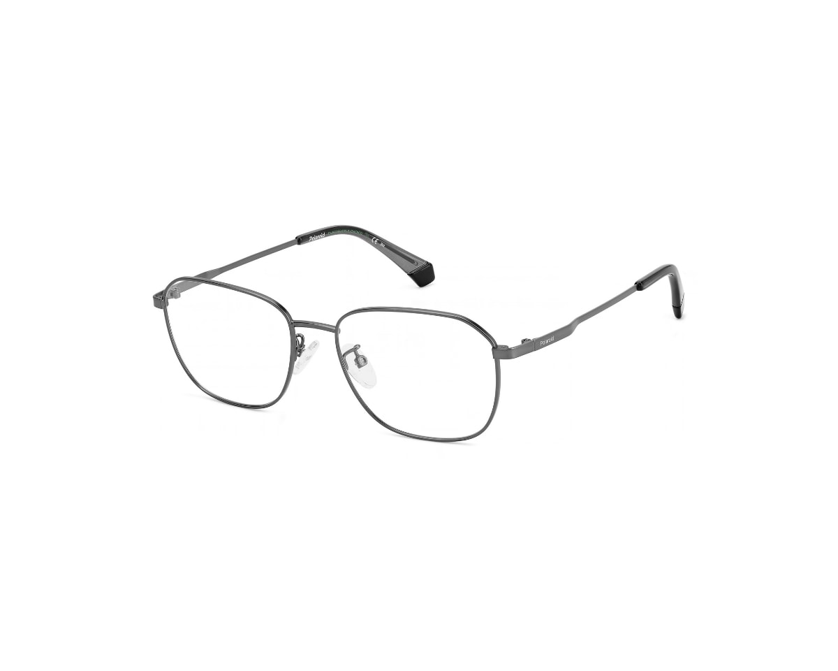 Óculos de Grau Polaroid Contemporary Rutênio PLDD454/G R80-54