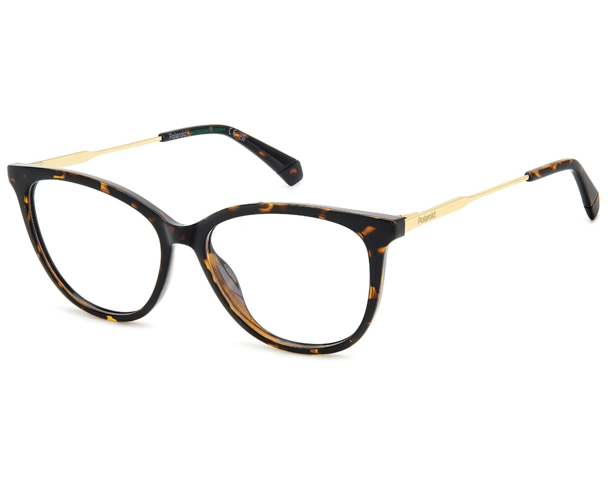 Óculos de Grau Polaroid Havana PLDD564 086-55