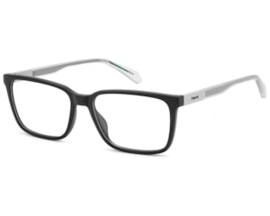 Óculos de Grau Polaroid Preto Fosco PLD D620 O6W-56
