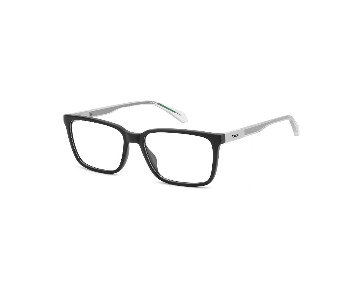 Óculos de Grau Polaroid Preto Fosco PLD D620 O6W-56