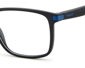 Óculos de Grau Polaroid Preto Fosco PLD447 VKM-54