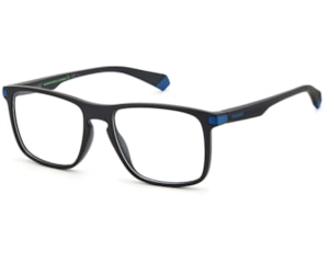 Óculos de Grau Polaroid Preto Fosco PLD447 VKM-54