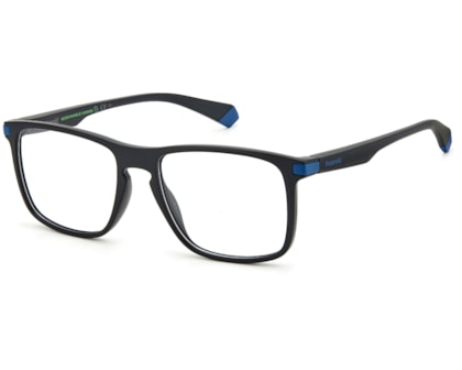 Óculos de Grau Polaroid Preto Fosco PLD447 VKM-54