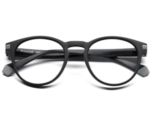 Óculos de Grau Polaroid Preto Fosco PLDD418 O6W-49