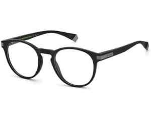 Óculos de Grau Polaroid Preto Fosco PLDD418 O6W-49
