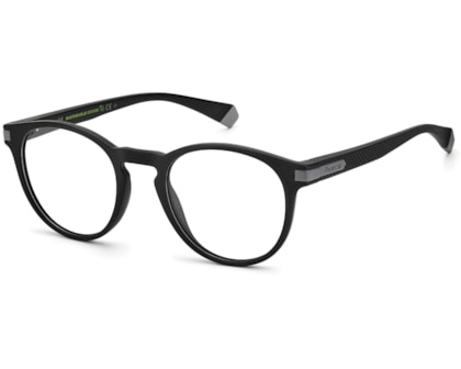 Óculos de Grau Polaroid Preto Fosco PLDD418 O6W-49