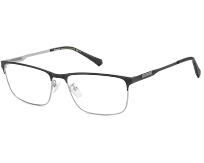Óculos de Grau Polaroid Preto Fosco PLDD495G TI7-59