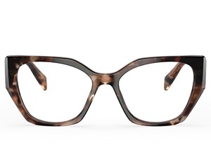 Óculos de Grau Prada Caramel Tortoise PR 18WV 07R101 54