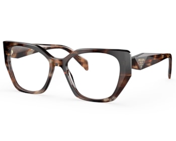 Óculos de Grau Prada Caramel Tortoise PR 18WV 07R101 54