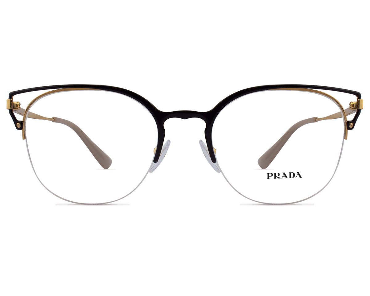 Óculos de Grau - PRADA - VPR01Y 07V-101 53 - ROSE - Pró Olhar