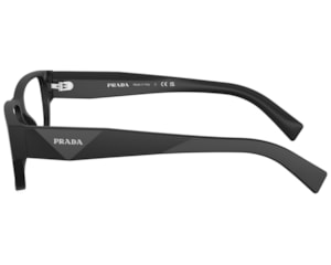 Óculos de Grau Prada Catwalk Preto Fosco PRB09V 12P1O1-57