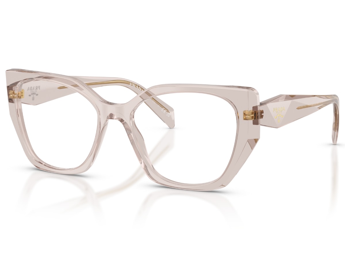 Óculos de Grau Prada Catwalk Rosa Translúcido PR18WV 29D1O1-54