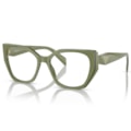 Óculos de Grau Prada Catwalk Sage Black PR 18WV...