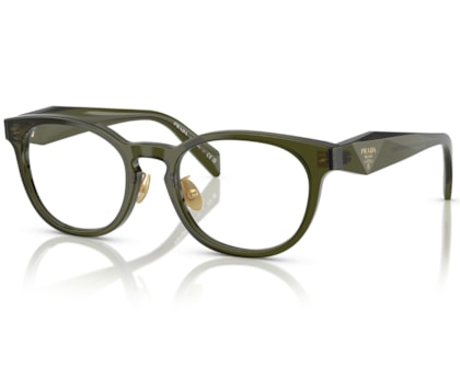 Óculos de Grau Prada Catwalk Verde PRB06VD 19Z1O1-52