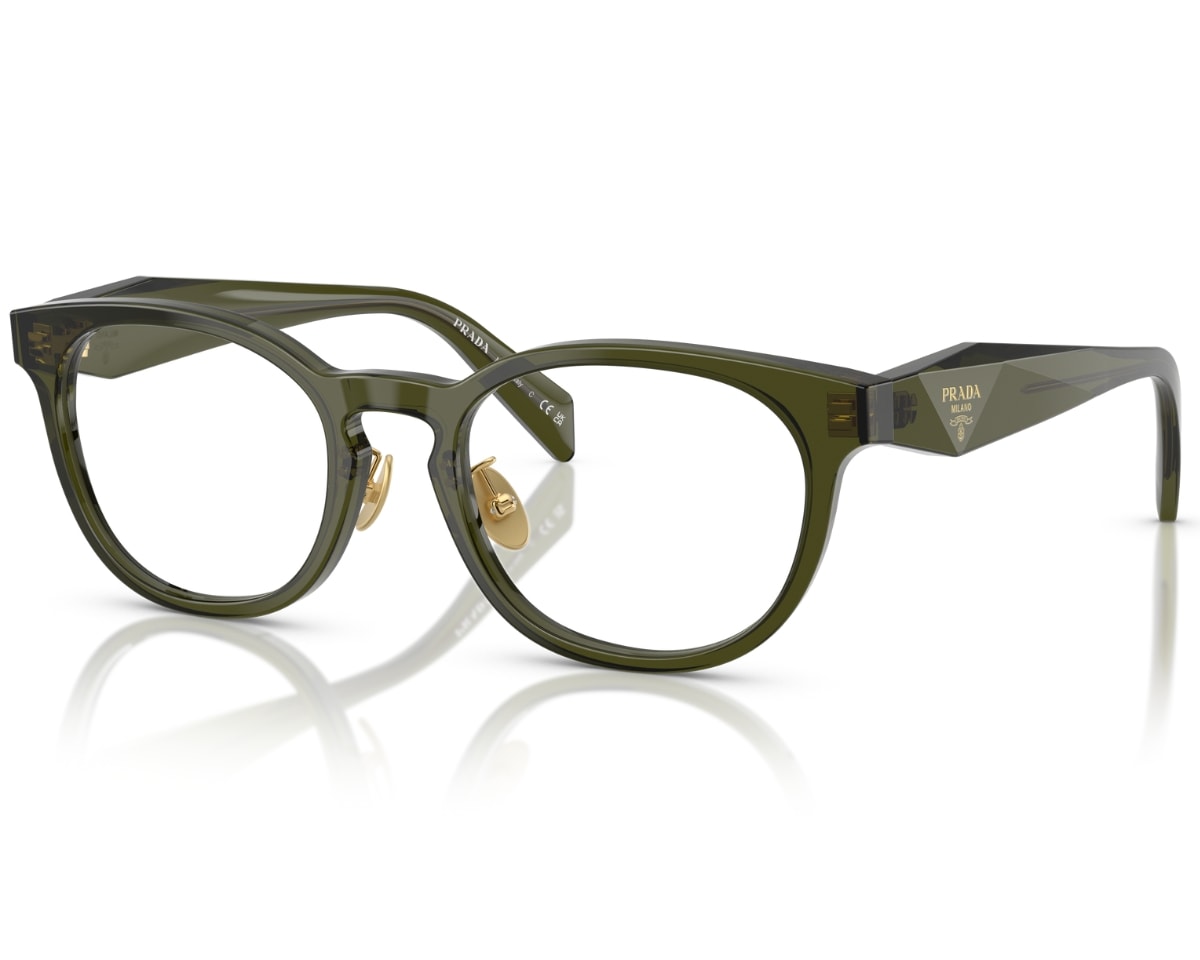 Óculos de Grau Prada Catwalk Verde PRB06VD 19Z1O1-52