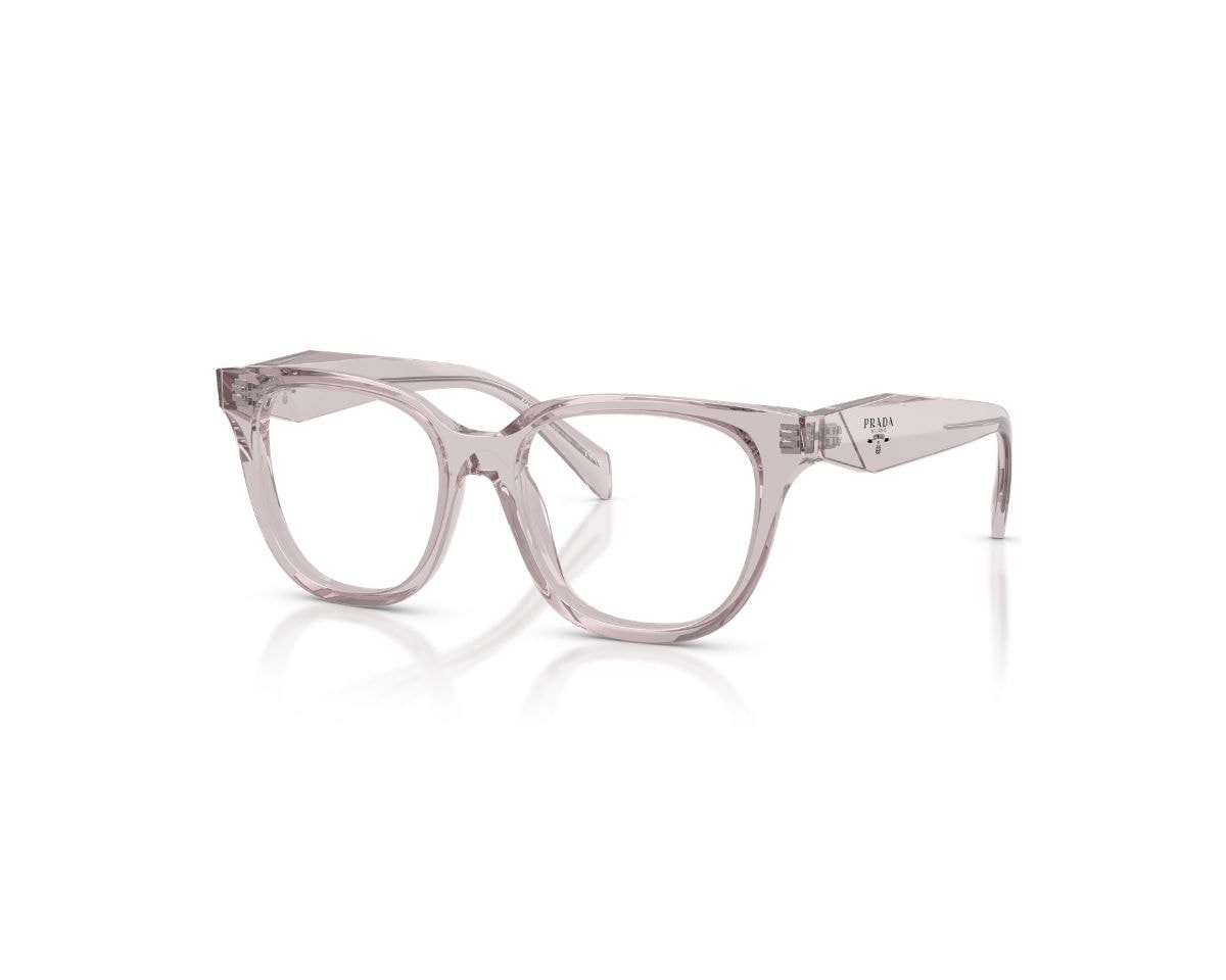 Óculos de Grau Prada Design Cinza Translúcido PRC11V 12W1O1-53