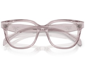 Óculos de Grau Prada Design Cinza Translúcido PRC11V 12W1O1-53