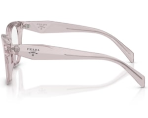 Óculos de Grau Prada Design Cinza Translúcido PRC11V 12W1O1-53