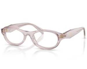 Óculos de Grau Prada Design Cinza Translúcido PRD18V 12W1O1-53