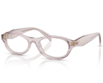 Óculos de Grau Prada Design Cinza Translúcido PRD18V 12W1O1-53