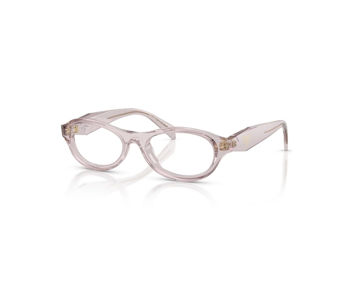 Óculos de Grau Prada Design Cinza Translúcido PRD18V 12W1O1-53
