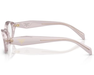 Óculos de Grau Prada Design Cinza Translúcido PRD18V 12W1O1-53