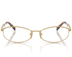 Óculos de Grau Prada Design Dourado PRD58V 5AK1O1-56