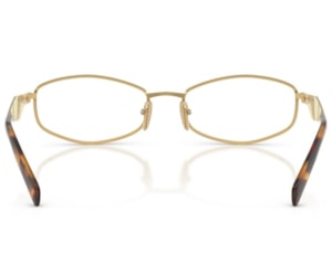 Óculos de Grau Prada Design Dourado PRD58V 5AK1O1-56