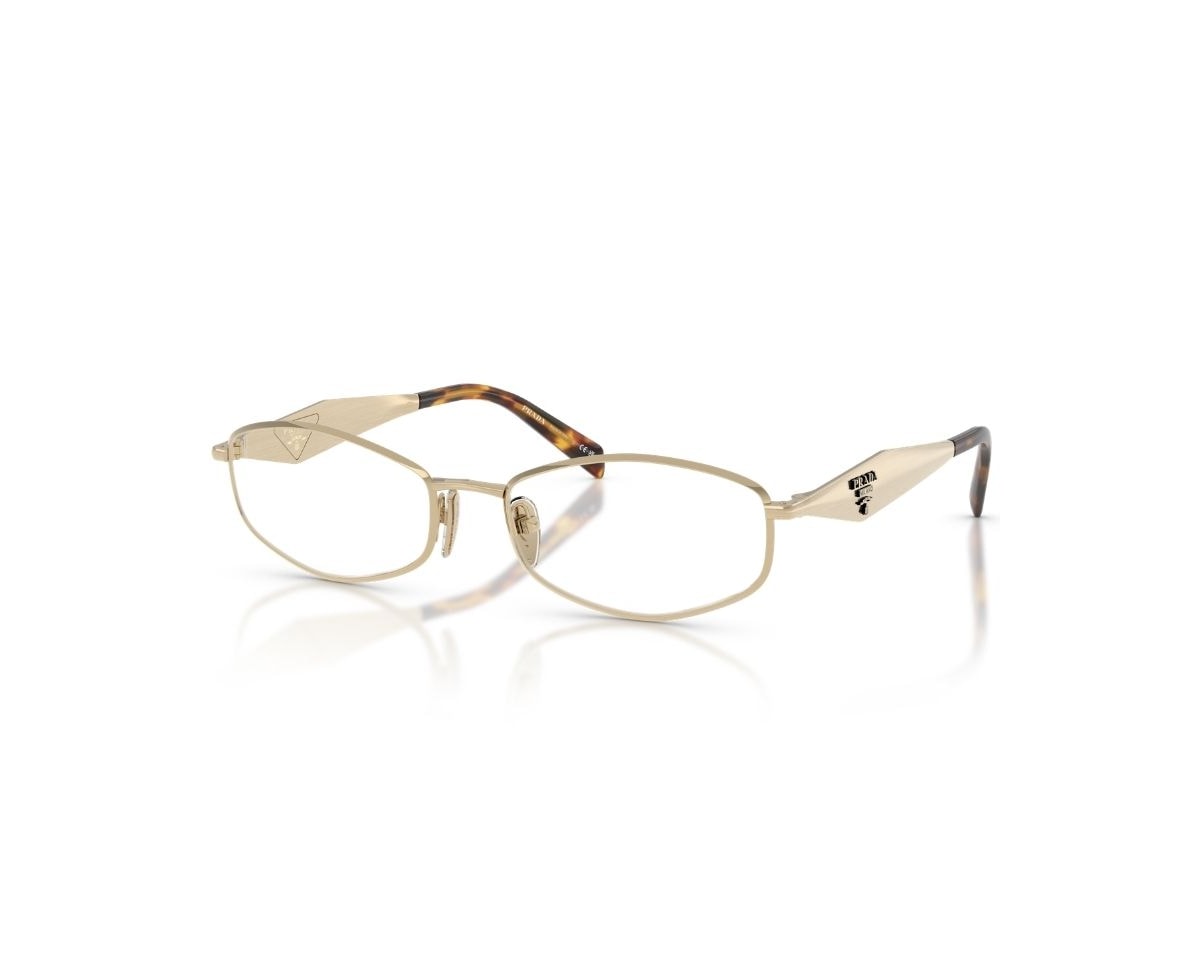 Óculos de Grau Prada Design Dourado PRD58V-ZVN1O1-56