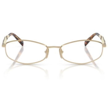 Óculos de Grau Prada Design Dourado PRD58V-ZVN1O1-56