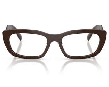 Óculos de Grau Prada Design Marrom Brilho PRD09V 27I1O1-54