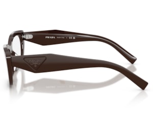 Óculos de Grau Prada Design Marrom Brilho PRD09V 27I1O1-54