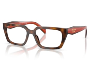 Óculos de Grau Prada Design Marrom Havana PRD05V 01K1O1-55