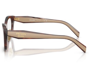 Óculos de Grau Prada Design Marrom Havana PRD11VD 00K1O1-53