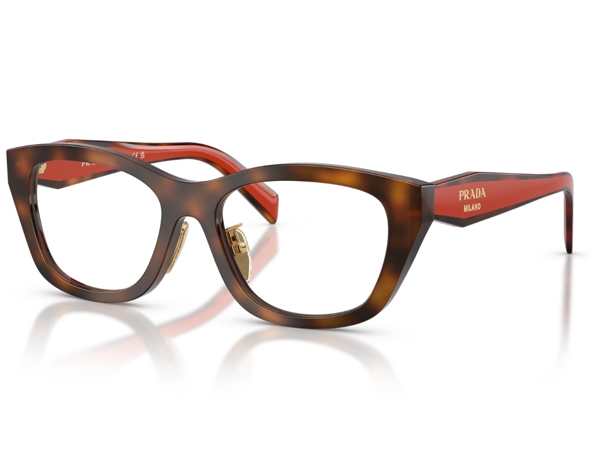Óculos de Grau Prada Design  Marrom Havana PRD11VD 01K1O1-53